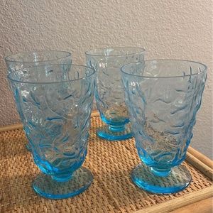 1970's Retro Seneca Driftwood Peacock Blue-4